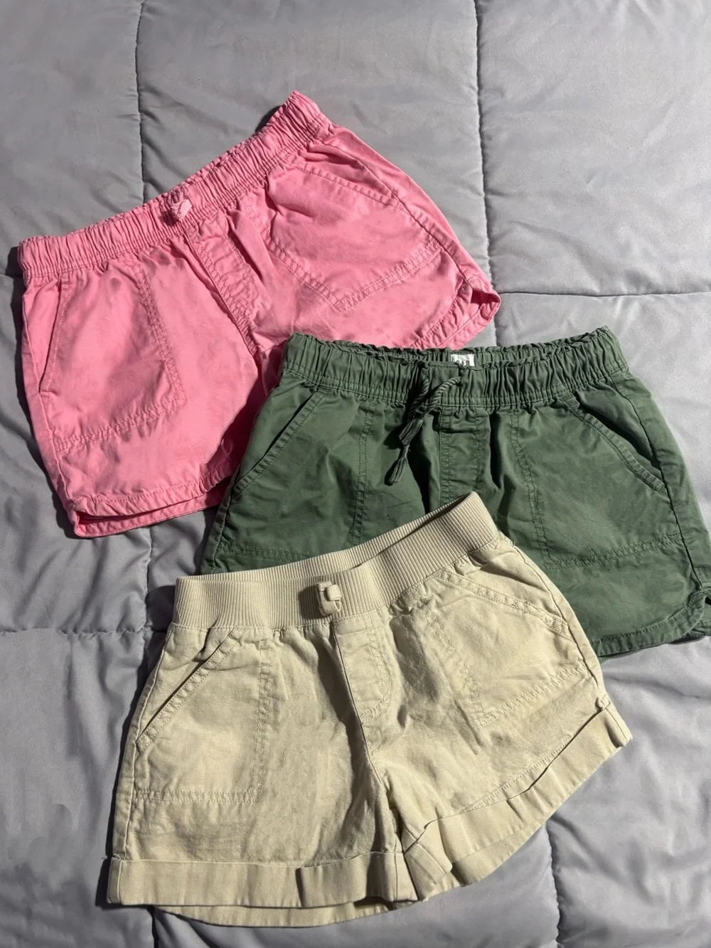 Kids Girls Size 10 Pull On Elastic Waist Shorts GAP, Children’s Place Bundle